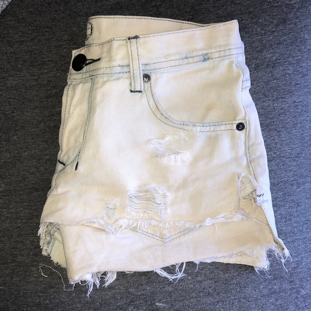 Acid wash Free People Shorts🌈